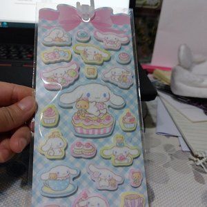 Sanrio Cinnamoroll Puffy 3D Stickers Fun For Kids Sanrio Fans